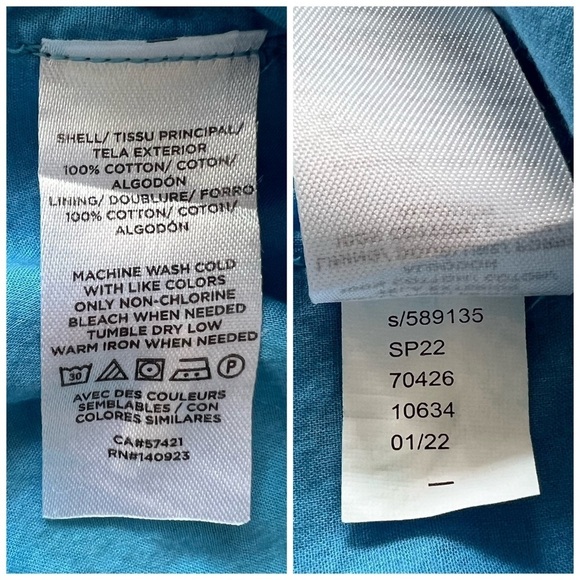 Loft Floral Flutter Sleeve Ruffle Neckline Petite Garden Ruffle Shell Top - Picture 8 of 10